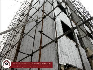 عایق کاری صوتی و حرارتی مجتمع تجاری-اداری آبان پلازا با پشم شیشه