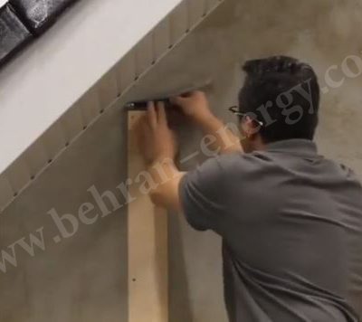نصب پشم سنگ به دیوار به همراه آموزش و اتصالات نصب نصب پشم سنگ به دیوار به همراه آموزش و اتصالات نصب