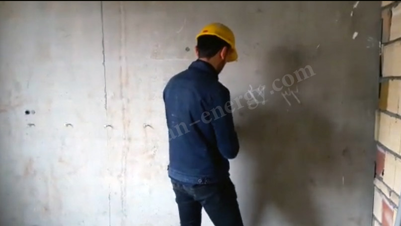 نصب گلمیخ در سطوح بتنی توسط گلمیخ - شرکت مهندسی بهران انرژی