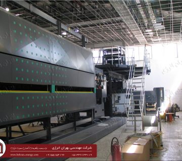 عایقکاری الاستومری تاسیسات روزنامه خراسان مشهد - شرکت مهندسی بهران انرژی