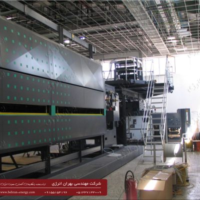 عایقکاری الاستومری تاسیسات روزنامه خراسان مشهد - شرکت مهندسی بهران انرژی