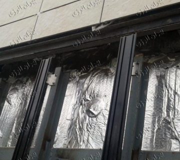 عایق کاری دیوار خارجی با پشم شیشه دیوار خارجی ایران مال - بهران انرژی