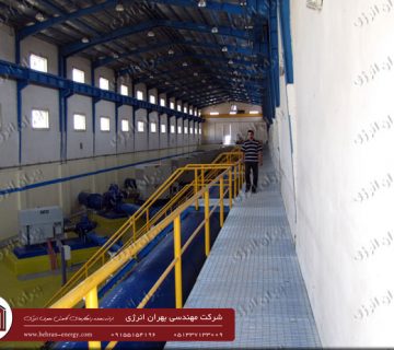 هیت تریس و گرمایش موضعی تاسیسات ایستگاه های پمپاژ آب از سد دوستی
