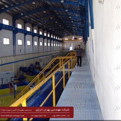 هیت تریس و گرمایش موضعی تاسیسات ایستگاه های پمپاژ آب از سد دوستی