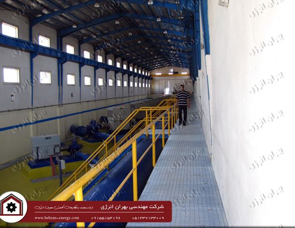 هیت تریس و گرمایش موضعی تاسیسات ایستگاه های پمپاژ آب از سد دوستی