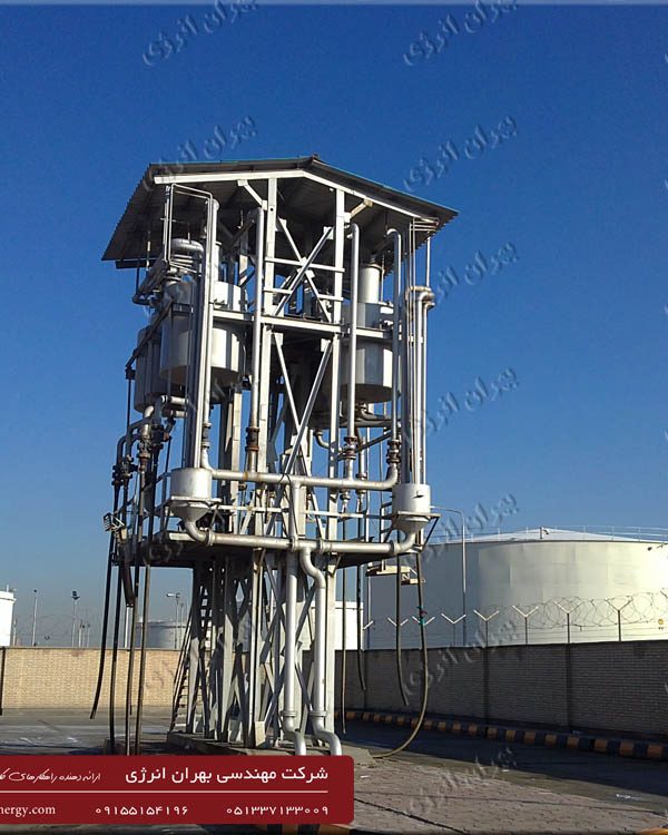 پروژه هیت تریس انبار شرکت نفت - سکوی بارگیری گازوئیل (7)