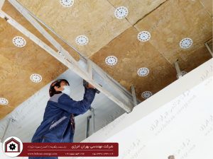 عایق کاری صوتی برج مراقبت فرودگاه مشهد