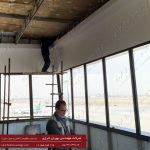عایق کاری صوتی برج مراقبت فرودگاه شهید هاشمی نژاد مشهد