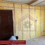 عایق کاری صوتی دیوار داخلی هتل الغدیر مشهد