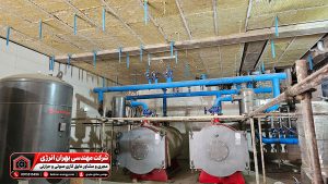 پروژه عایق کاری صووتی موتورخانه خوابگاه دانشجویان دانشگاه فردوسی مشهد شرکت بهران انرژی